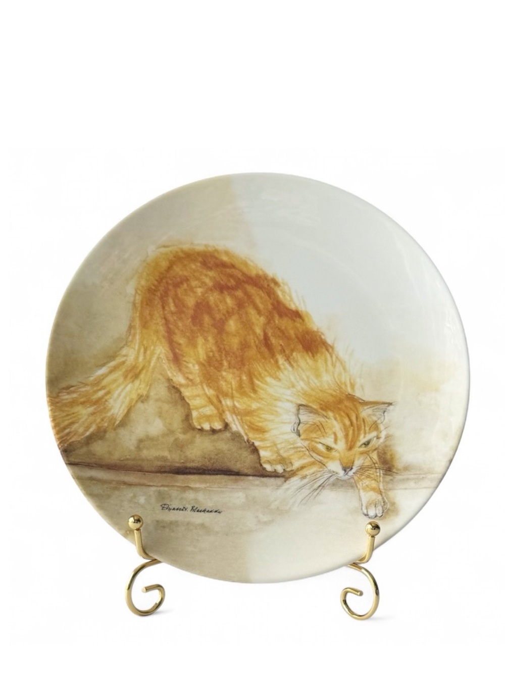 Royal Doulton 'Chloe' Royal Mail Cat Plate